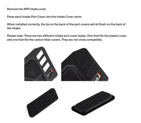 Installation Instructions